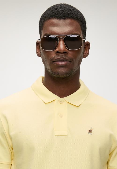 POLO - CARTER  Essential Pique Ss Golfer - Light Yellow