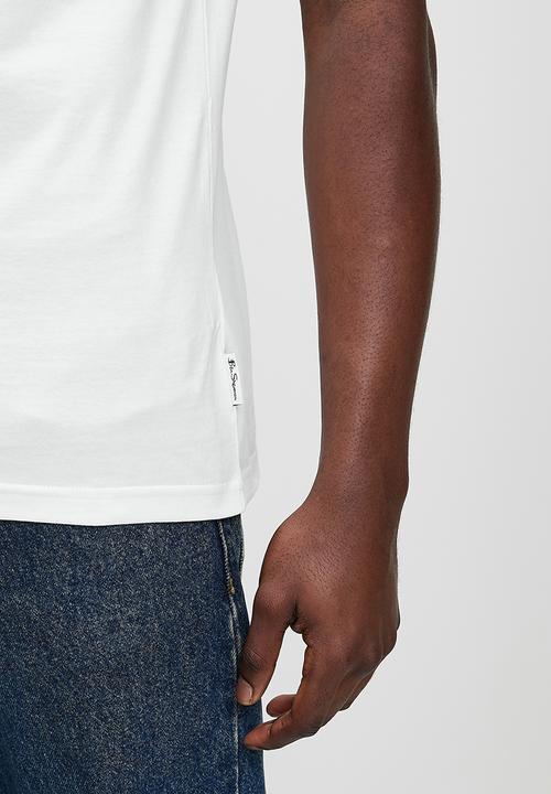 Ben Sherman - Tar Guitar Tee Shirt - White