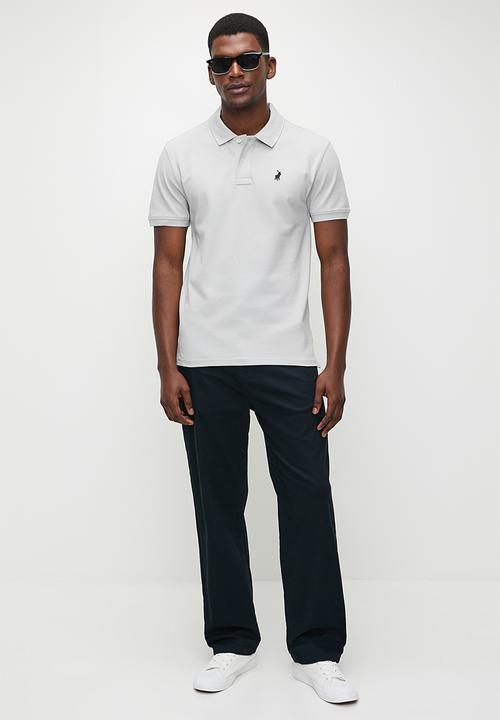 POLO - CARTER  Essential Pique Ss Golfer - Grey