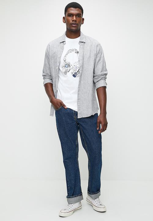 Ben Sherman - Typography Headphones - White