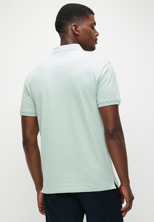 POLO - CARTER  Essential Pique Ss Golfer - Aqua
