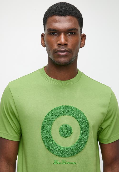 Ben Sherman - Target Towelling Applique Tee - Piquant Green
