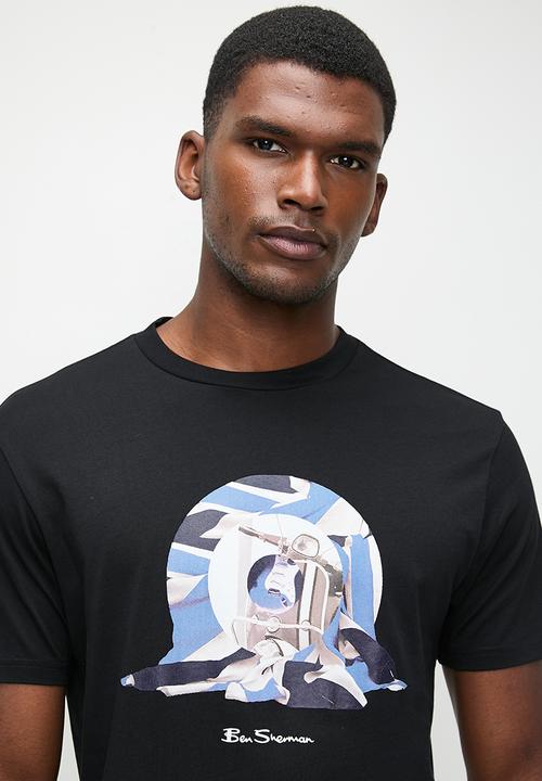 Ben Sherman - Tar Guitar Tee Shirt - Black