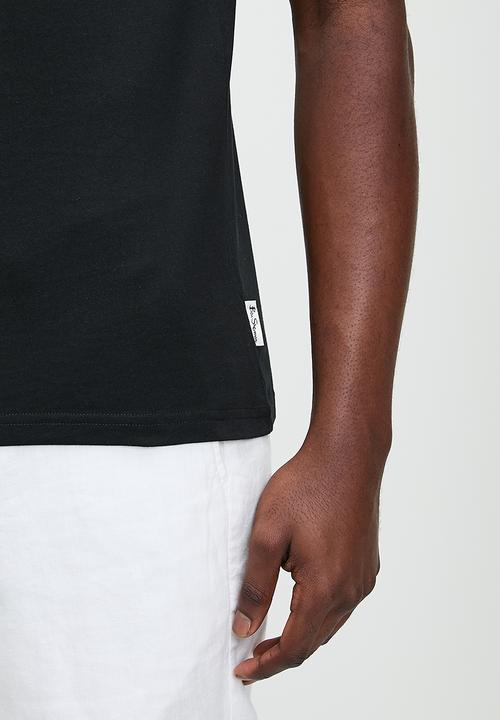 Ben Sherman - Tar Guitar Tee Shirt - Black