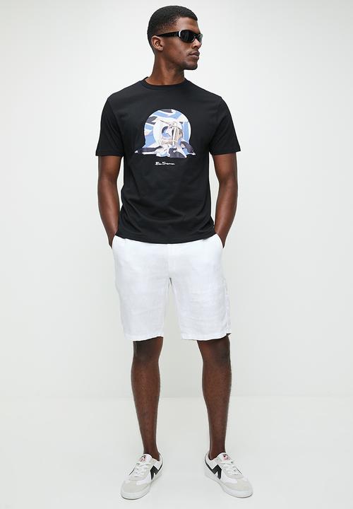 Ben Sherman - Tar Guitar Tee Shirt - Black