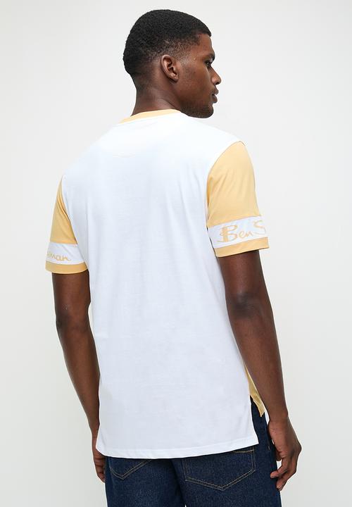 Ben Sherman - Col Block Ben Sherman Tee - New Wheat