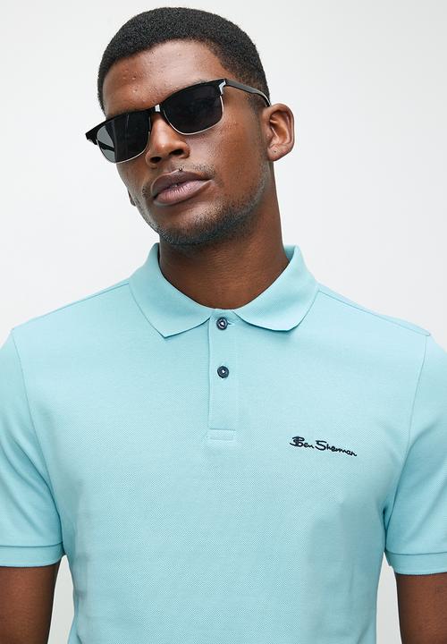 Ben Sherman - Ben Polo short sleeve - Retro Blue