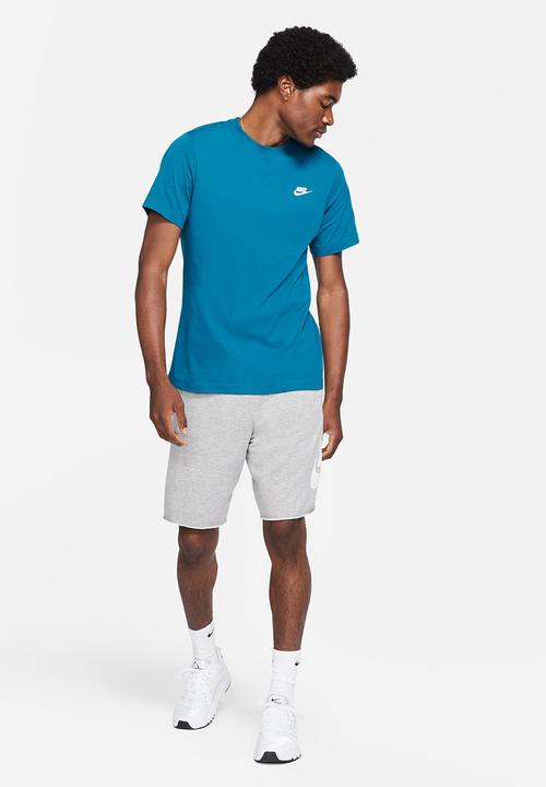 Nike - NSW  Club Tee - Bluegreen/Abyss