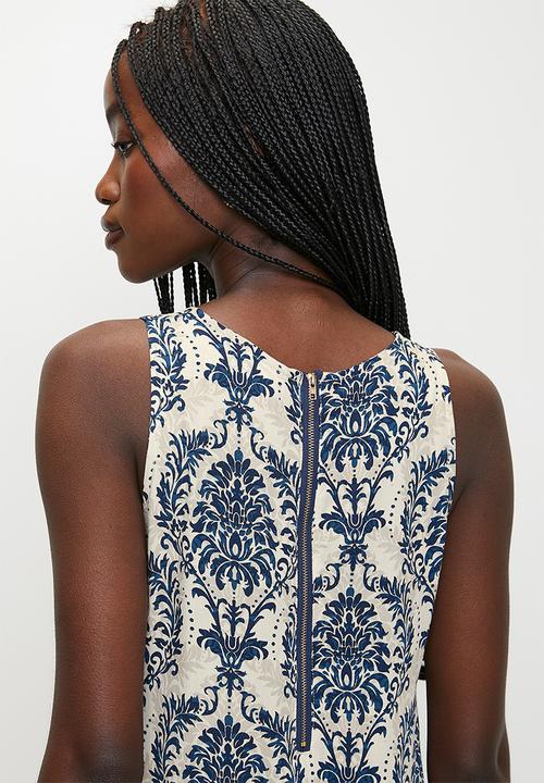 Izabel London - Racerback Slip Dress - Navy