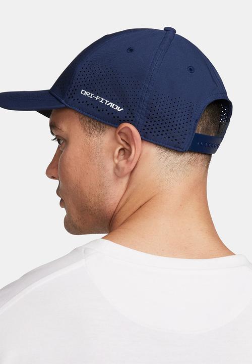 Nike - Nike Dri-FIT ADV Club Structured Swoosh Cap - Midnight Navy/White