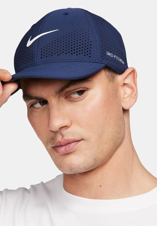Nike - Nike Dri-FIT ADV Club Structured Swoosh Cap - Midnight Navy/White