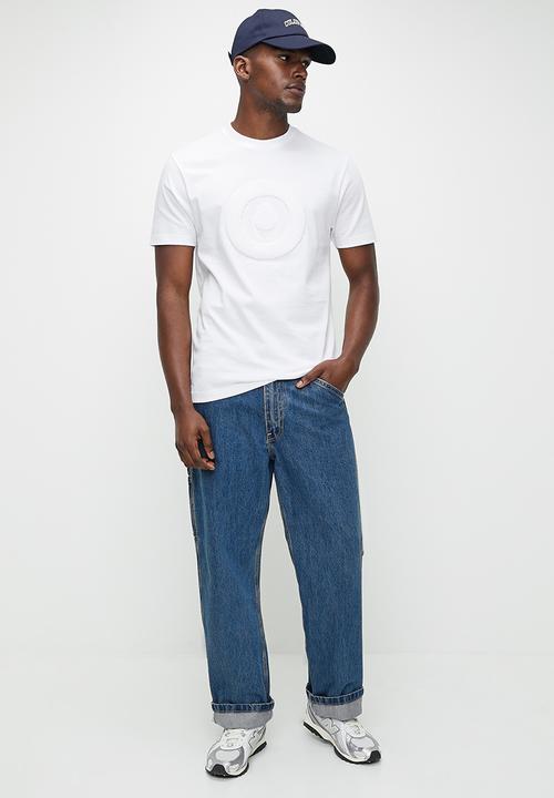 Ben Sherman - Target Towelling Applique Tee - White