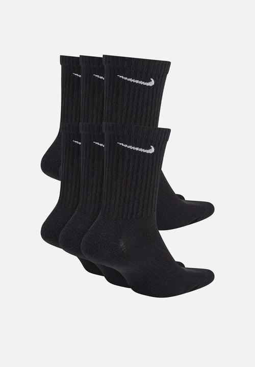 nike cushioned training crew socks
