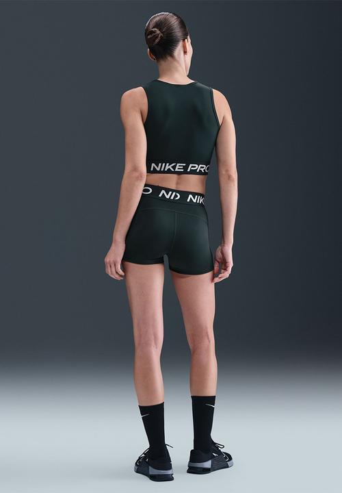 Nike - Dri-Fit Cropped Tank Top - Charcoal