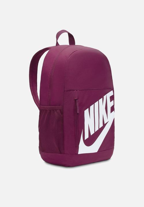 Nike - Nike Elemental Backpack (20L)-Bordeaux/Orange/White
