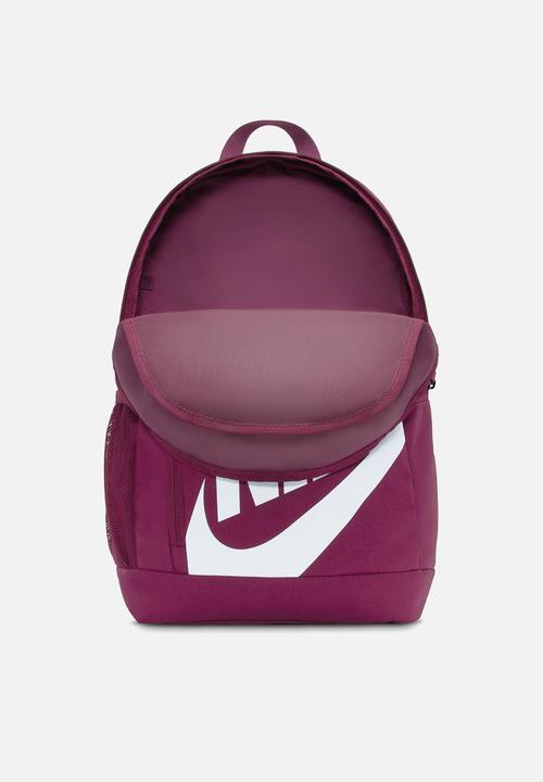 Nike - Nike Elemental Backpack (20L)-Bordeaux/Orange/White