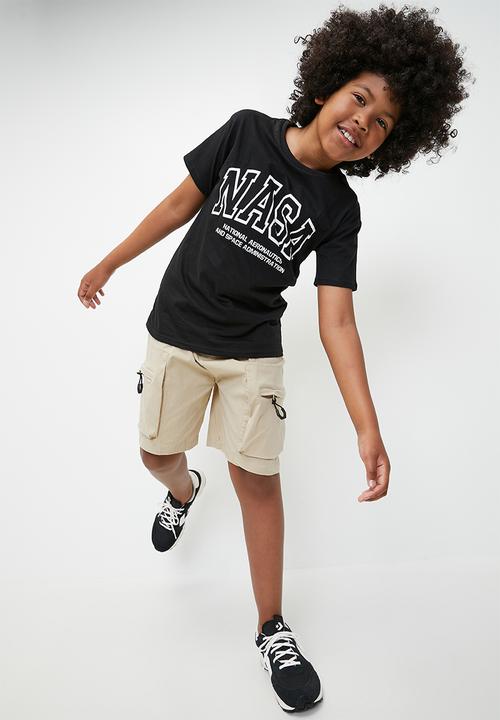 Pop Candy - Cargo pants with gusseted pockets - wheat brown