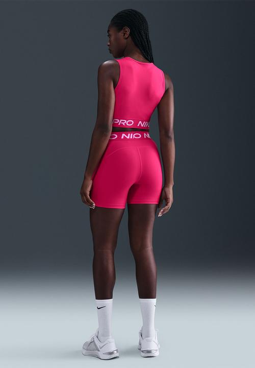 Nike - Dri-Fit Cropped Tank Top - Pink
