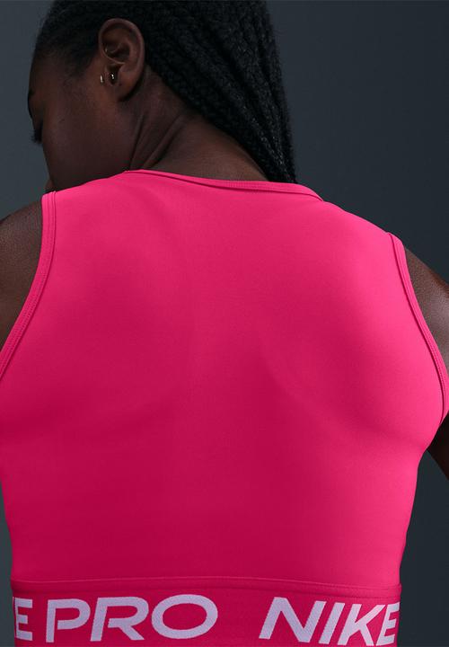 Nike - Dri-Fit Cropped Tank Top - Pink