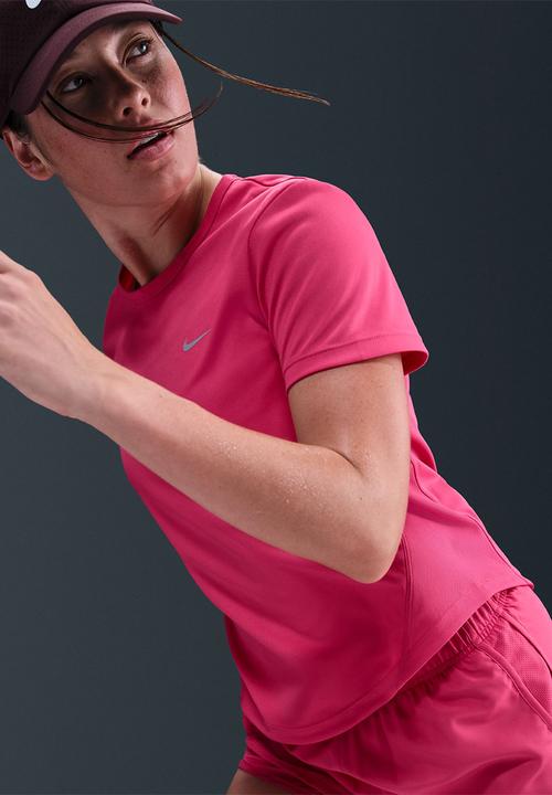 Nike - Dri-Fit Short-Sleeve Running Top - Pink