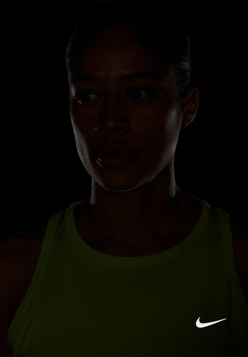 Nike - Dri-Fit Running Tank Top - Lime