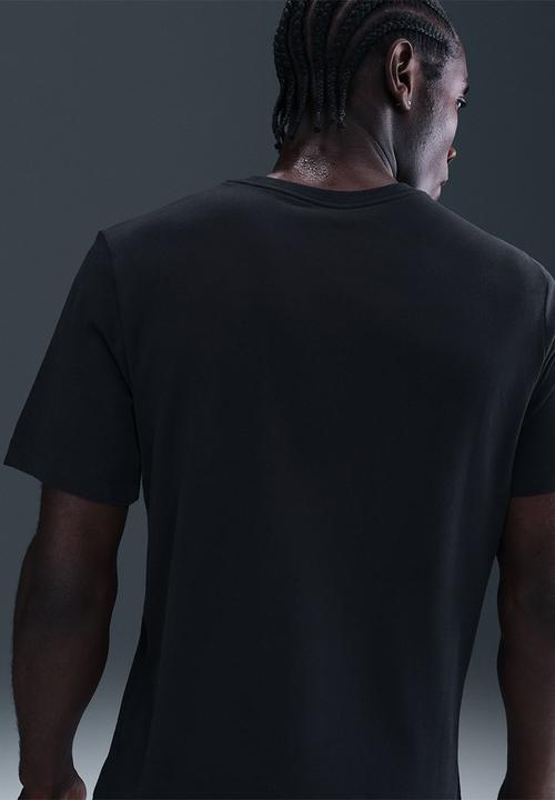 Nike - Dri-FIT Running  Energy Verb T-Shirt  - Black/ight Crimson
