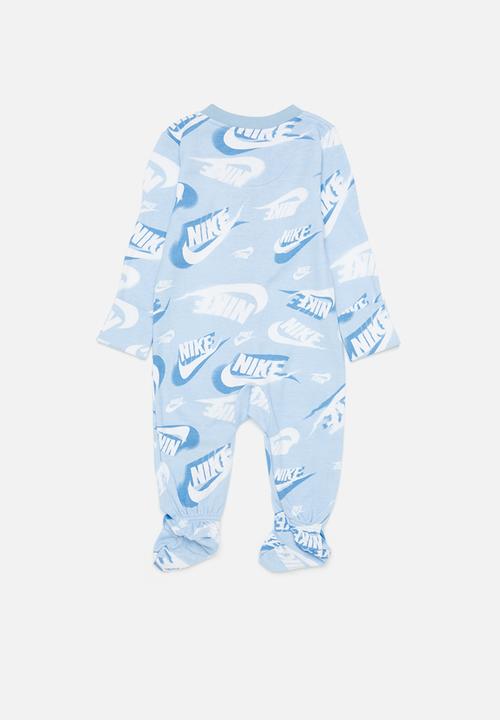 Nike - Nike footed coverall - psychic blue