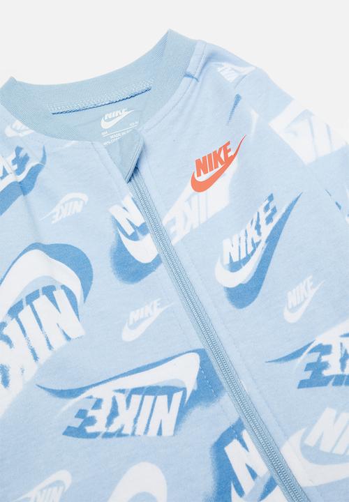 Nike - Nike footed coverall - psychic blue