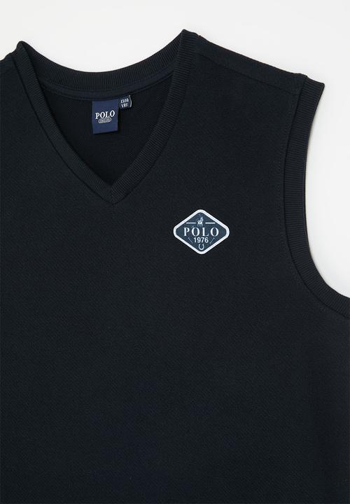 POLO - Boys ashton vest - navy