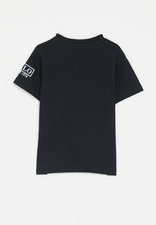 POLO - Boys gary printed short sleeve tee - navy