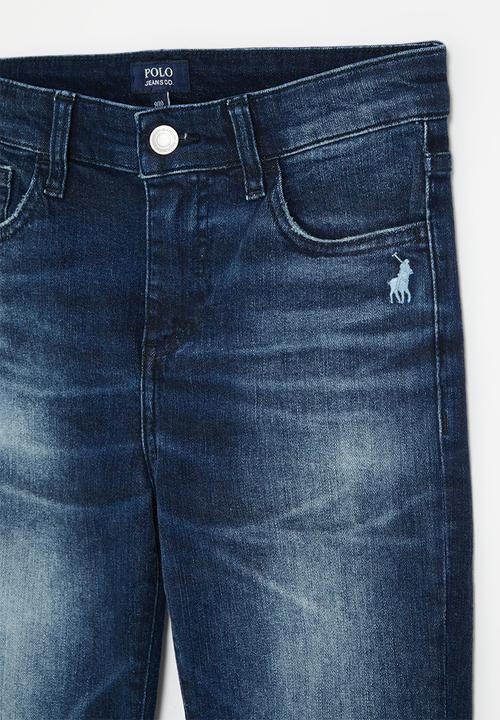 POLO - Boys malcom slim fit jean - dark wash