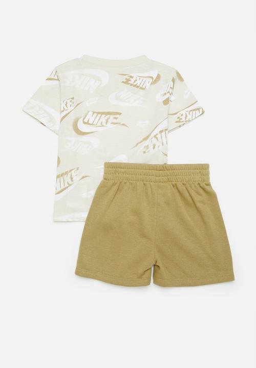 Nike - Nike knit short set - parachute beige