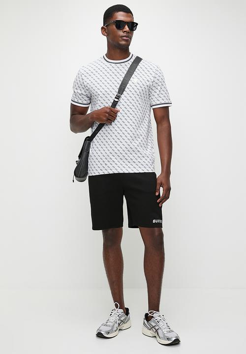 GUESS - Marshall T-Shirt - 4G Aop Salt White