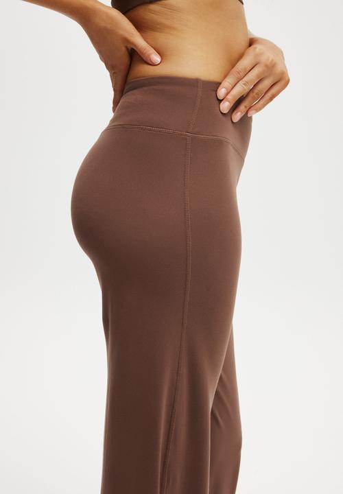 Cotton On - Ultra Soft Wide Leg Pant - Deep Taupe
