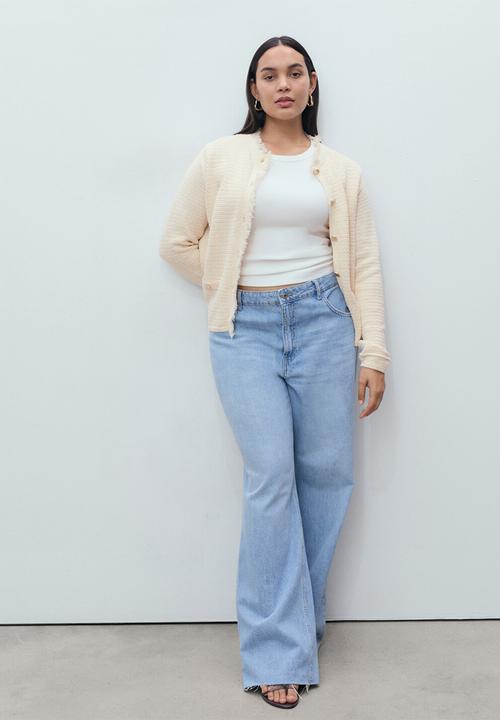 MANGO - Jacket Kokotxa - Light Beige
