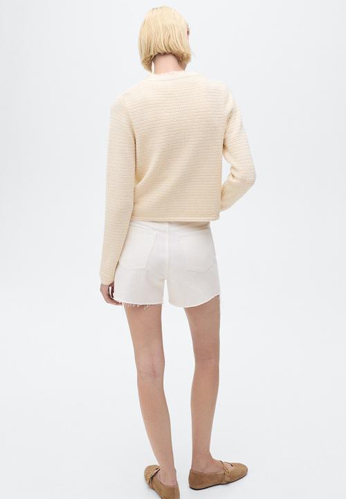 MANGO - Jacket Kokotxa - Light Beige