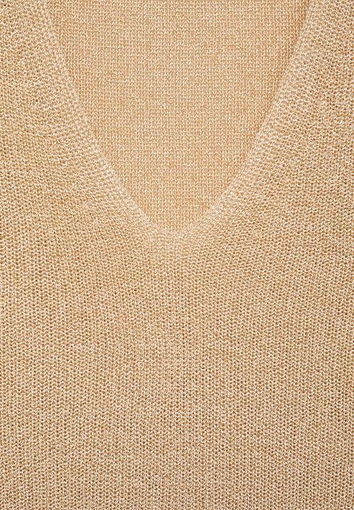 MANGO - Sweater Kling - Gold