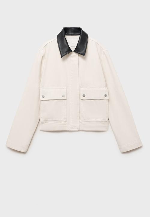 MANGO - Jacket Amelia - Light Beige