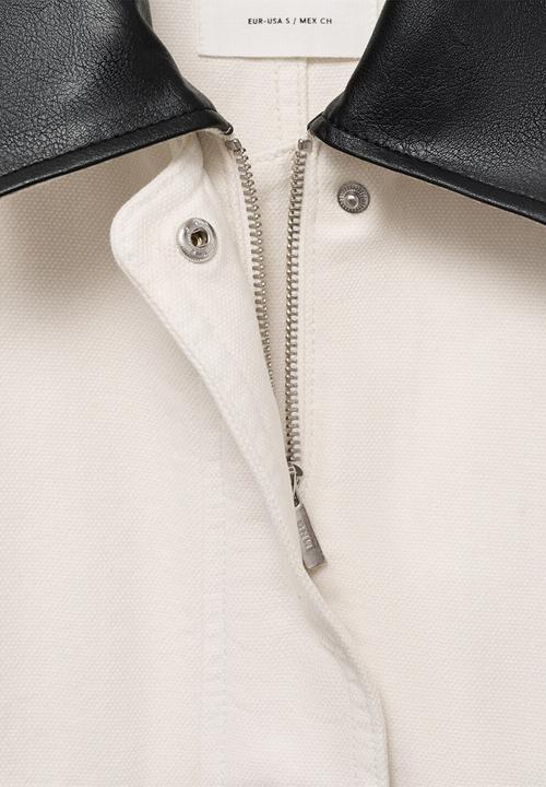 MANGO - Jacket Amelia - Light Beige