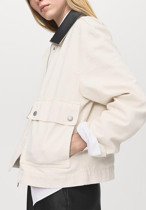 MANGO - Jacket Amelia - Light Beige