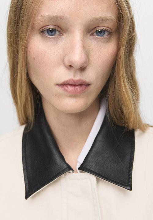 MANGO - Jacket Amelia - Light Beige