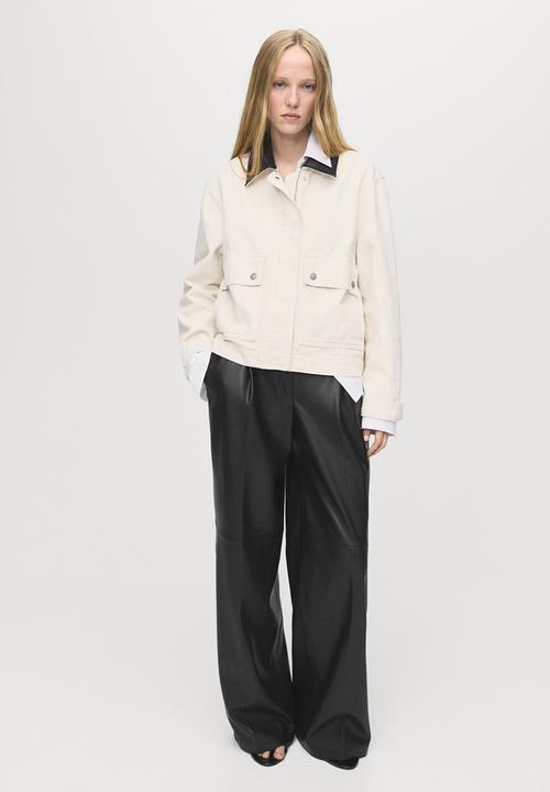 MANGO - Jacket Amelia - Light Beige