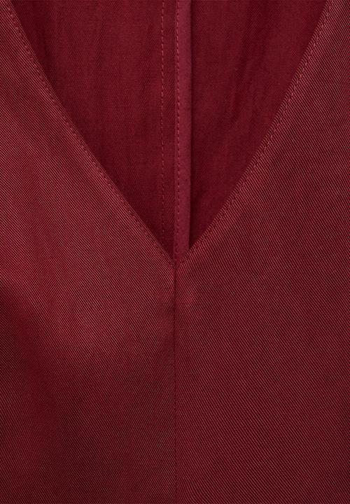 MANGO - Top Pep - Dark Red
