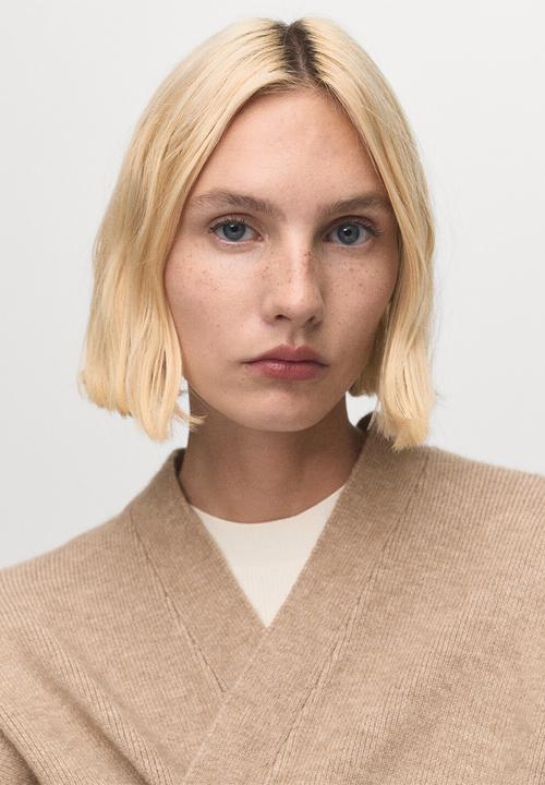 MANGO - Coat Ringon - Light/Pastel Gray