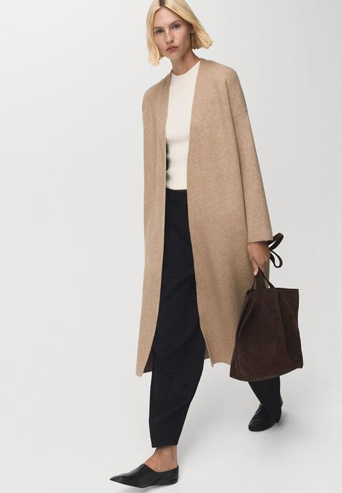 MANGO - Coat Ringon - Light/Pastel Gray