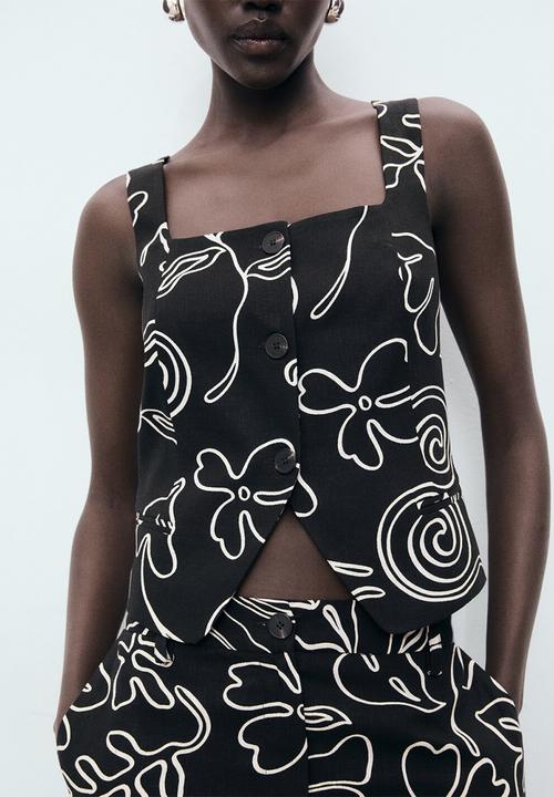 MANGO - Top Liza - Black