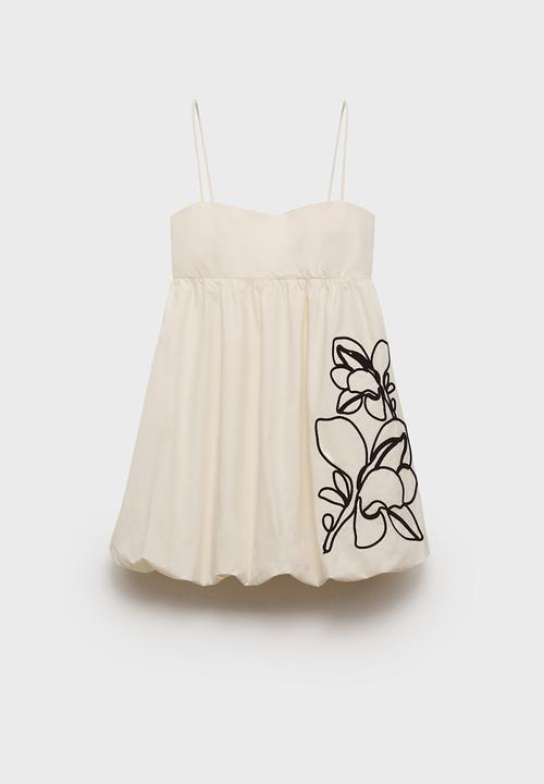 MANGO - Dress Bari - Natural
