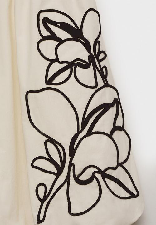 MANGO - Dress Bari - Natural