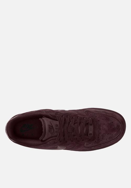 air force 1 maroon suede