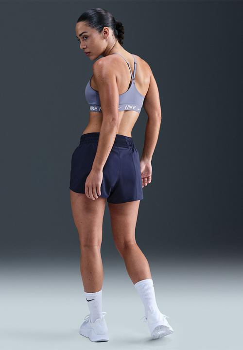 Nike - Padded Adjustable Sports Bra - Blue